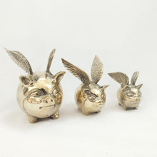 Load image into Gallery viewer, Brass Decor Fairy Pig
