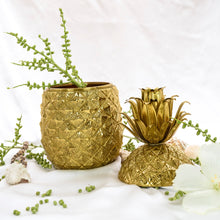 Load image into Gallery viewer, Brass Pineapple Decoration Box
