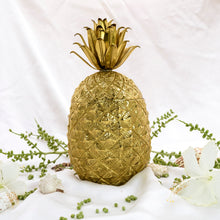 Load image into Gallery viewer, Brass Pineapple Decoration Box
