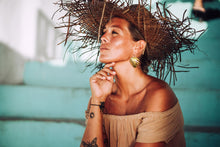 Load image into Gallery viewer, Earring Monstera Big