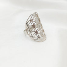 Load image into Gallery viewer, Ring Flower of Life Mandala