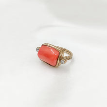 Load image into Gallery viewer, Ring Antique Red Coral
