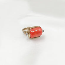 Load image into Gallery viewer, Ring Antique Red Coral
