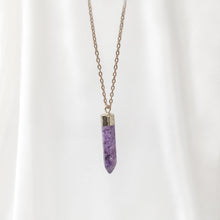 Load image into Gallery viewer, Necklace Love Pointy Agate