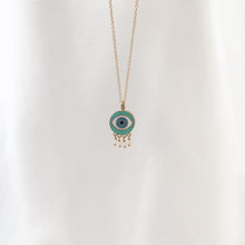 Load image into Gallery viewer, Necklace Resin Evil Eye