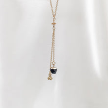 Load image into Gallery viewer, Necklace Mini Stone with Charm