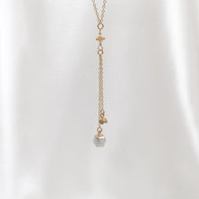 Load image into Gallery viewer, Necklace Mini Stone with Charm