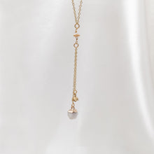 Load image into Gallery viewer, Necklace Mini Stone with Charm