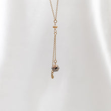 Load image into Gallery viewer, Necklace Mini Stone with Charm