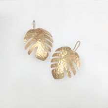 Load image into Gallery viewer, Earring Monstera Big