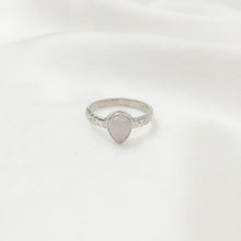Load image into Gallery viewer, Ring Drop Rose Quartz