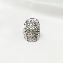 Load image into Gallery viewer, Ring Flower of Life Mandala