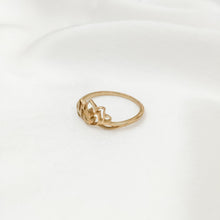 Load image into Gallery viewer, Ring India Half Lotus Flower