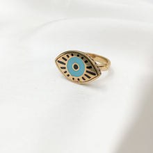 Load image into Gallery viewer, Ring Resin Tribal Eye
