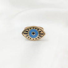 Load image into Gallery viewer, Ring Resin Tribal Eye