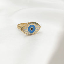 Load image into Gallery viewer, Ring Resin Tribal Eye