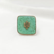 Load image into Gallery viewer, Ring Turquoise Tropical