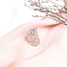 Load image into Gallery viewer, Ring Flower of Life Mandala