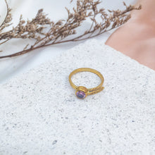 Load image into Gallery viewer, Ring Forest Leaf Zircon