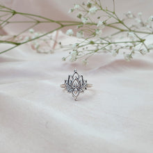 Load image into Gallery viewer, Ring India Lotus Flower