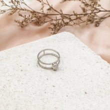 Load image into Gallery viewer, Ring Miss Double Moonstone