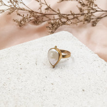 Load image into Gallery viewer, Ring Miss Pearl Drop