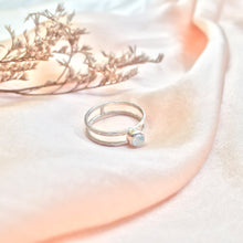 Load image into Gallery viewer, Ring Miss Double Moonstone
