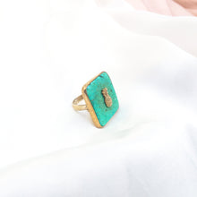 Load image into Gallery viewer, Ring Turquoise Tropical
