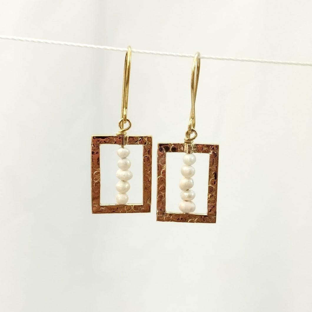 Earring Cleopatra Square Short