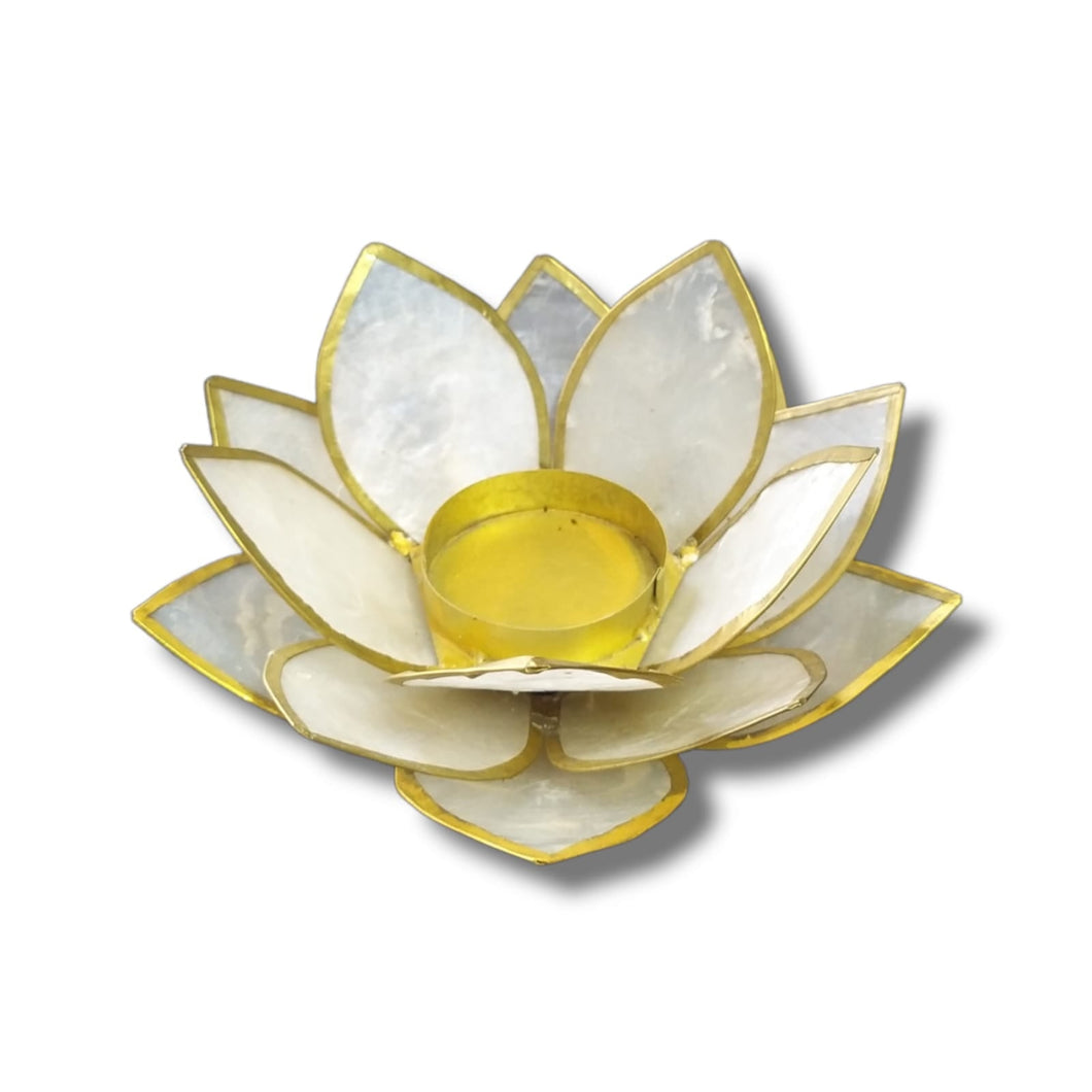 Lotus Stand Candle