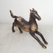 Load image into Gallery viewer, Brass Decor Parade Horse
