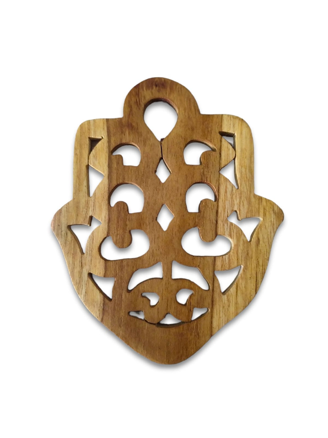 Wooden Coaster Fatima Hand
