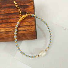 Load image into Gallery viewer, Bracelet Crystal Pearl

