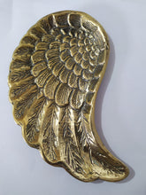 Load image into Gallery viewer, Plate Brass Trinket Tray Wings
