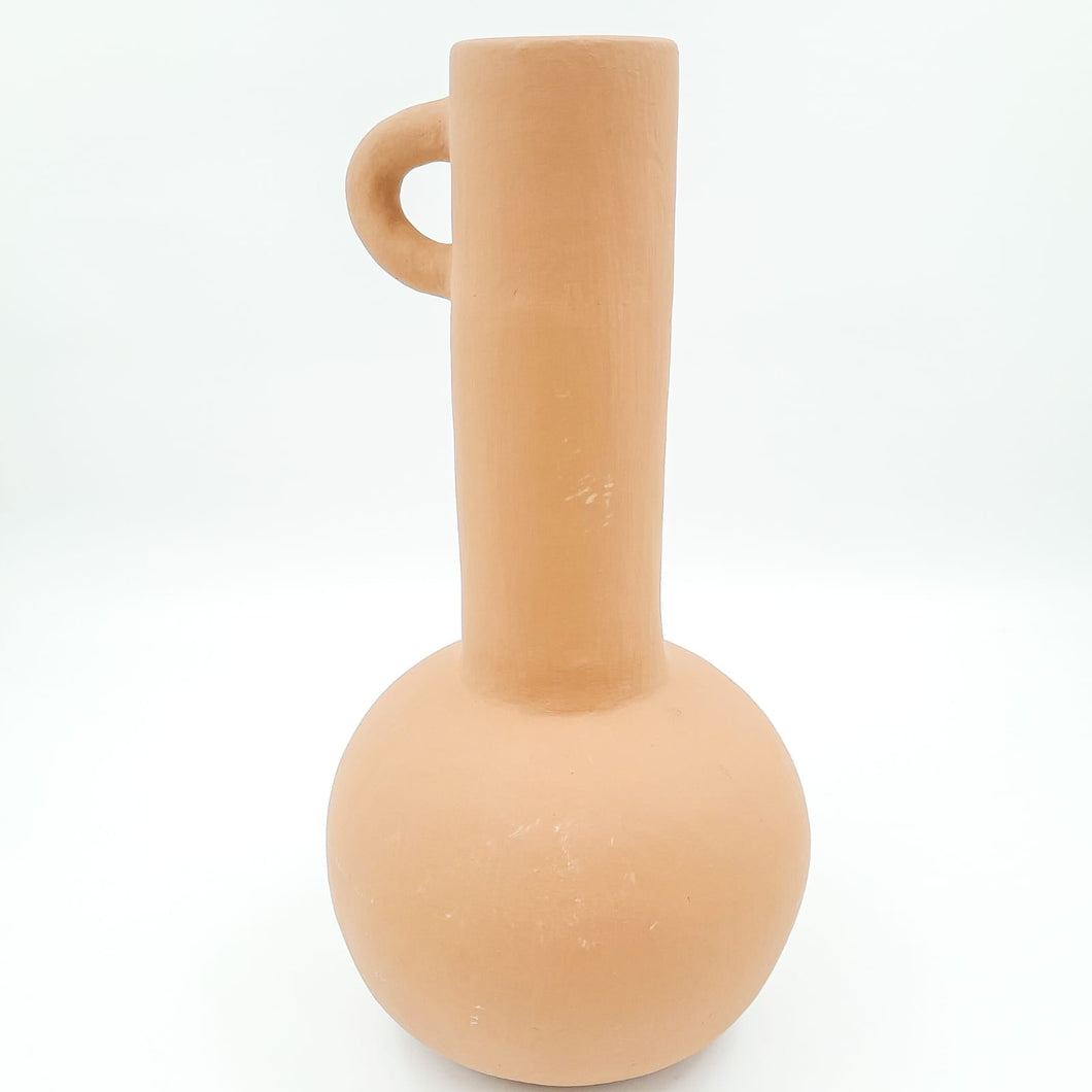 Lombok Ceramic Art Vase With Single Handles