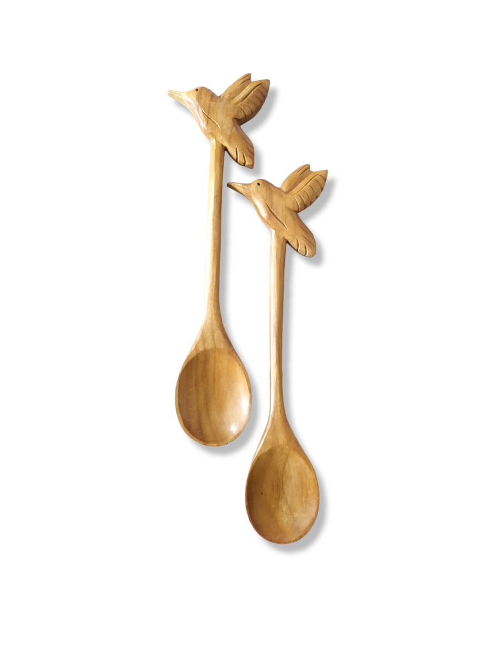 Wooden Spoon Bird Handle