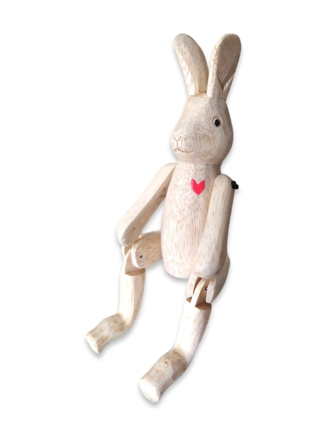 Sitting Rabbit with Heart