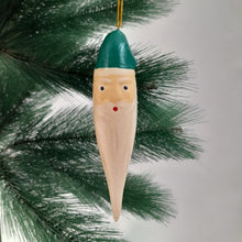 Load image into Gallery viewer, Wooden Christmas Ornaments Santa Corn
