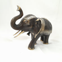 Load image into Gallery viewer, Brass Decor Elephant Jumbo
