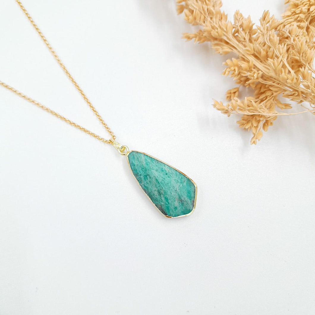 Necklace Amazonite Arrow