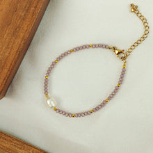 Load image into Gallery viewer, Bracelet Crystal Single Pearl
