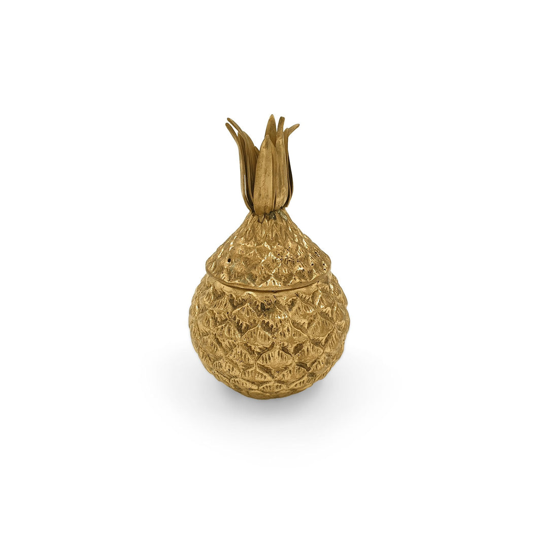 Brass Decor Small Pineapple Box