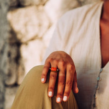 Load image into Gallery viewer, Ring Antique Red Coral
