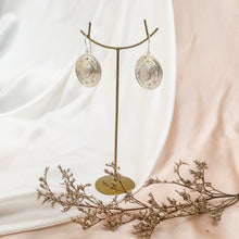 Load image into Gallery viewer, Earring Cleopatra Pearl Round Dots
