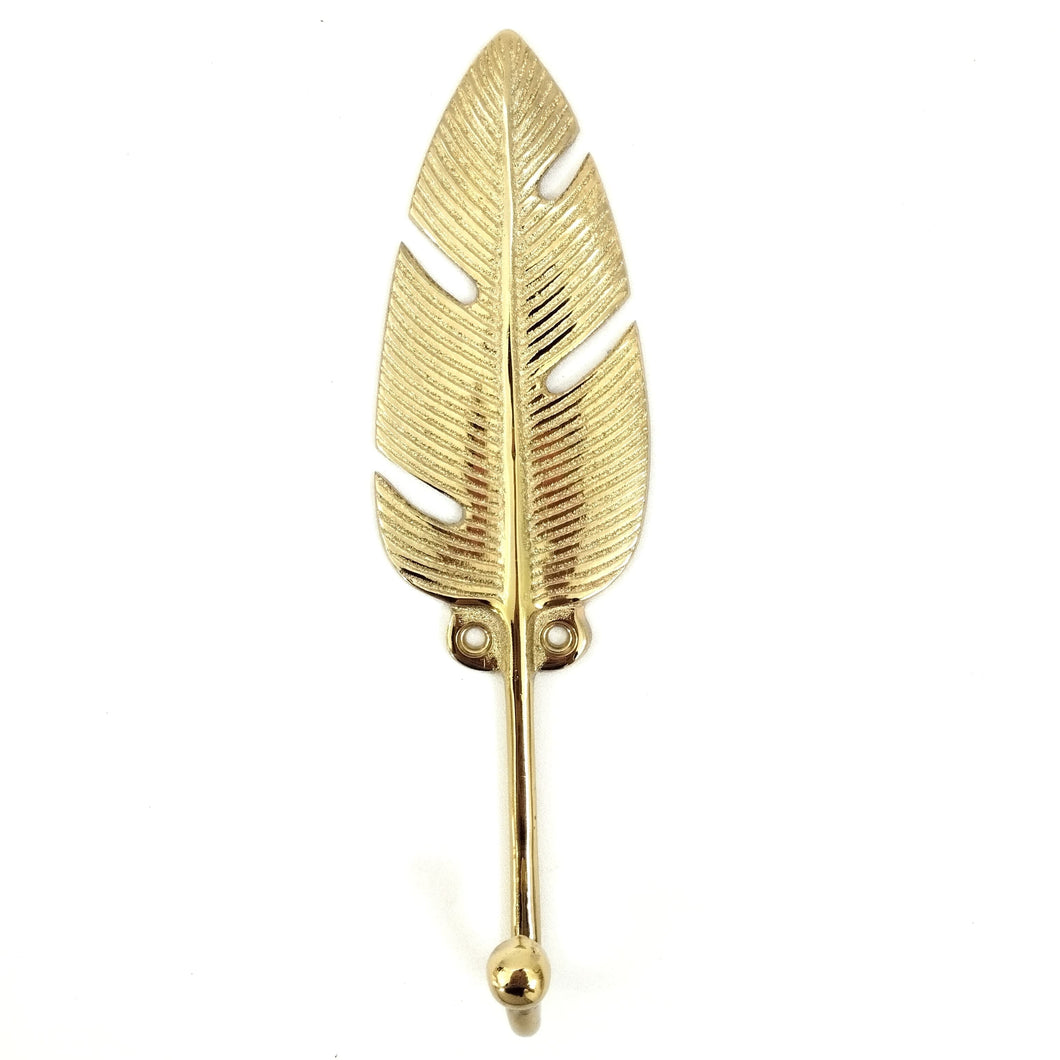 Hook Brass Leaf