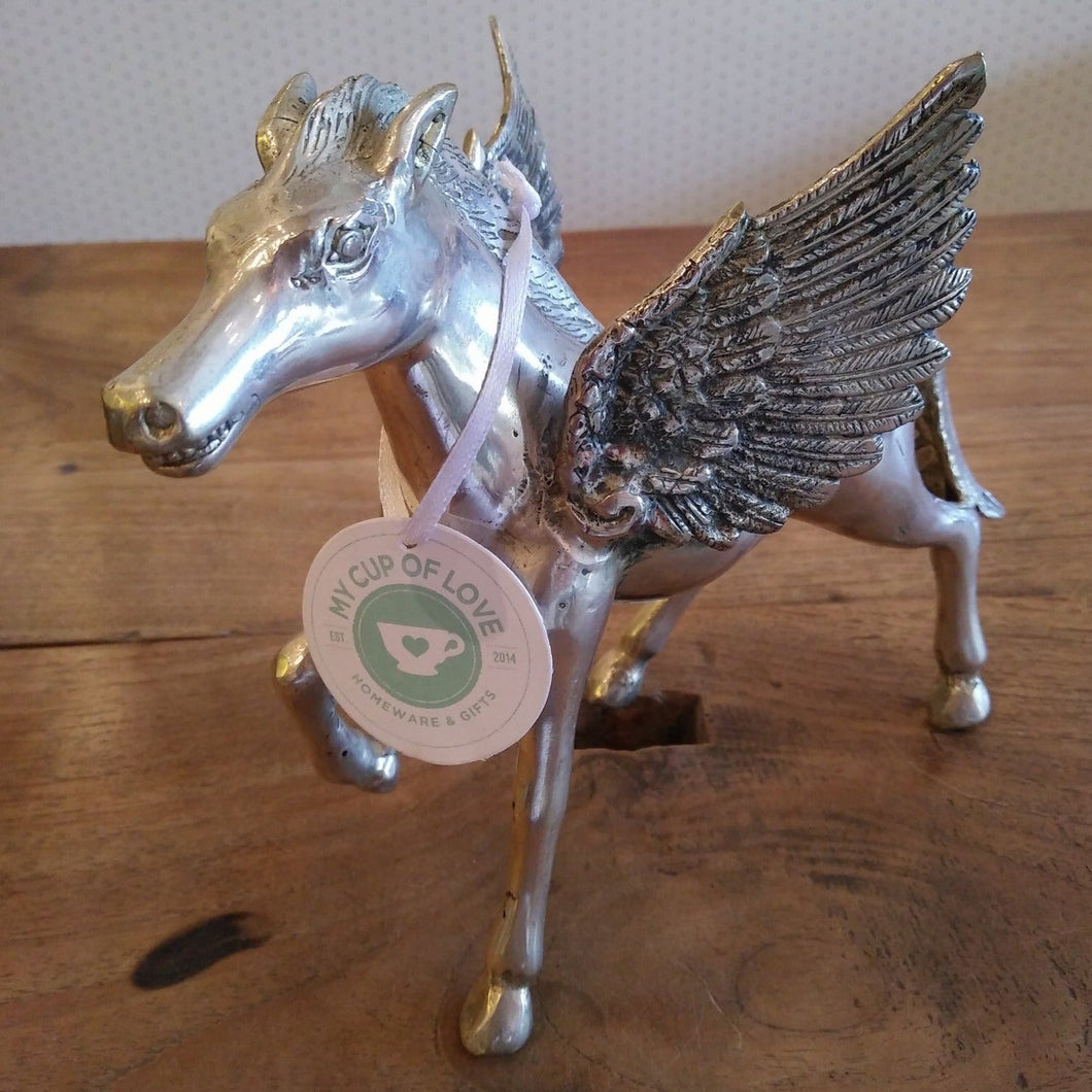 Brass Decor Fairy Pegasus