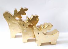 Load image into Gallery viewer, Christmas Decor Deer Set 3
