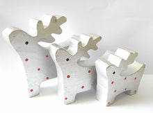 Load image into Gallery viewer, Christmas Decor Deer Set 3
