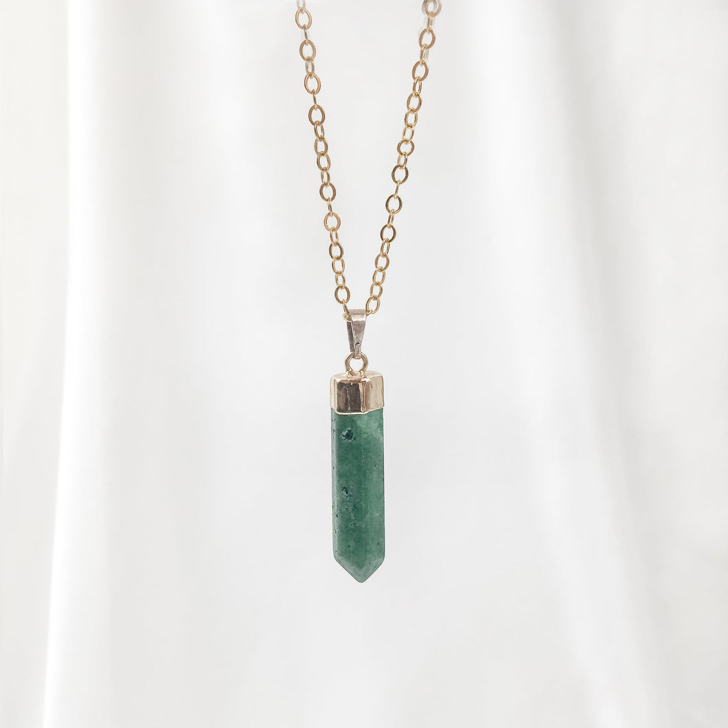 Necklace Love Pointy Agate