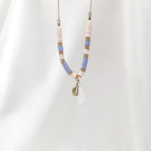 Load image into Gallery viewer, Necklace Rubber with Charm Tassel
